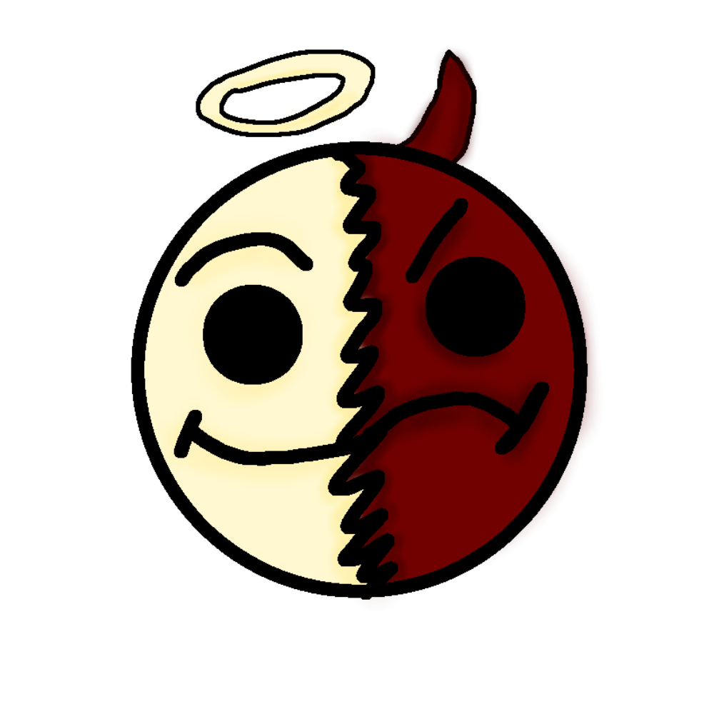 ANGEL HALF DEVIL TRANSPARENT PNG ibisPaint