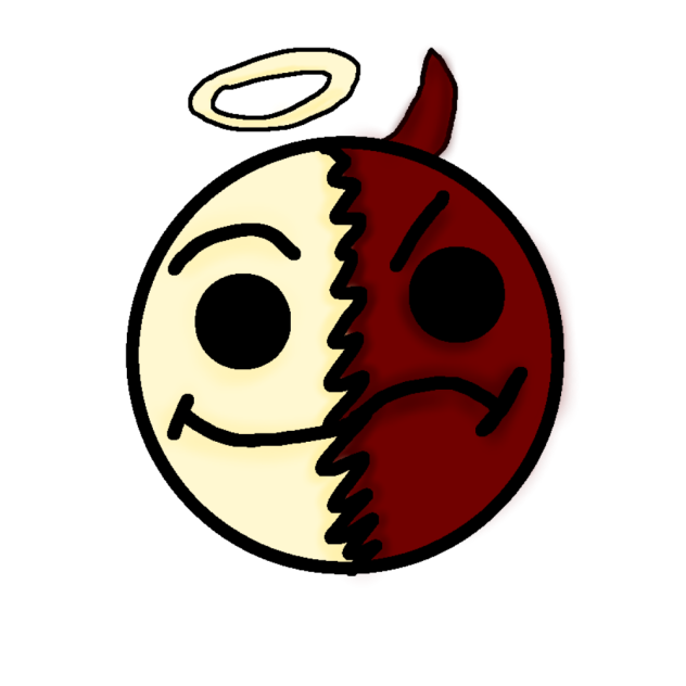 ANGEL HALF DEVIL TRANSPARENT PNG ibisPaint