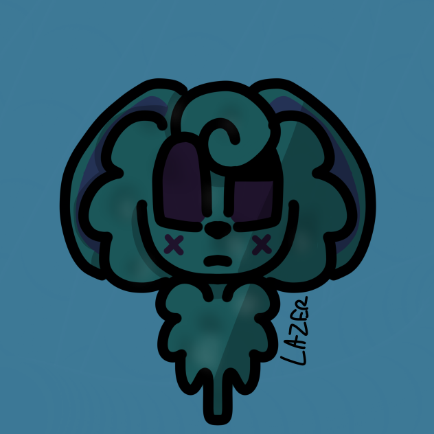 Art trade (not my oc)