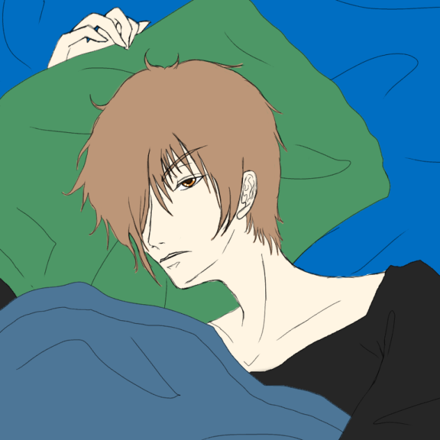 線画描いたよ。を塗ったよ。