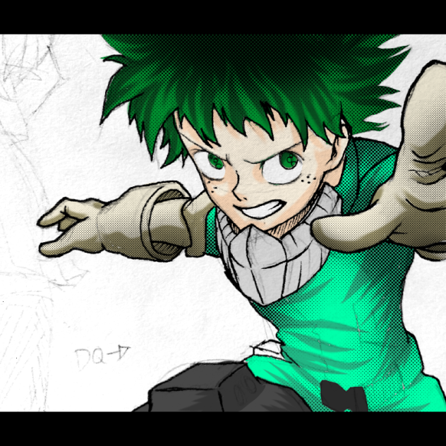 Deku never finished