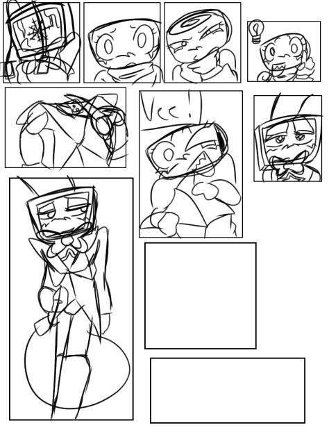 sneak peak of wip comic coming soon