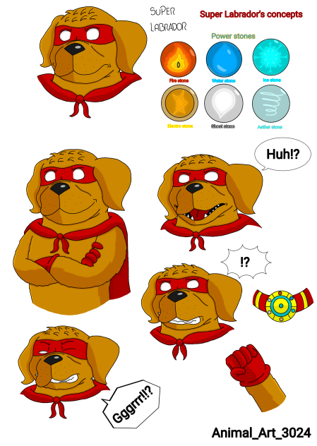 Super Labrador's concepts