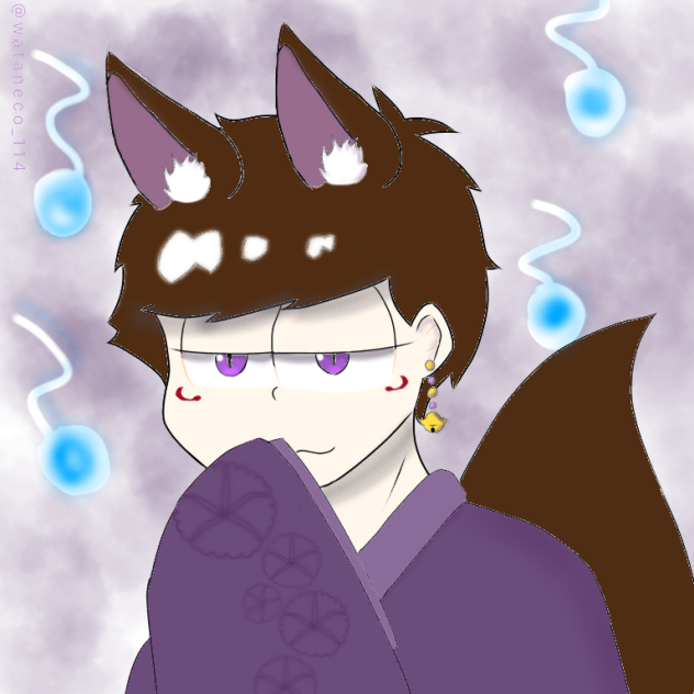 お狐一松様 Ibispaint