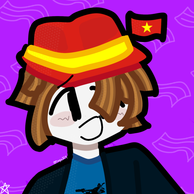 Silly drawing for my friend!