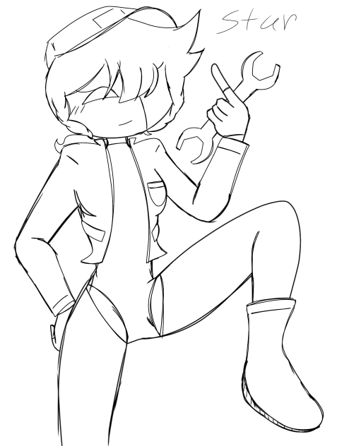 Star (old) (unfinished) sketch