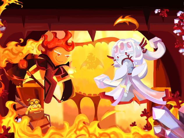 The flame awakens redraw