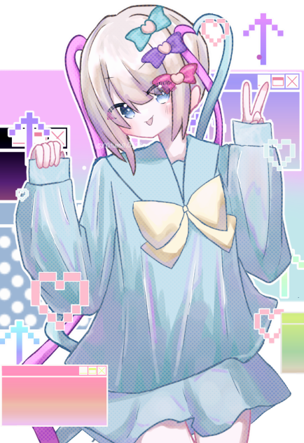 ꒰ঌ 2D GIRL ໒꒱