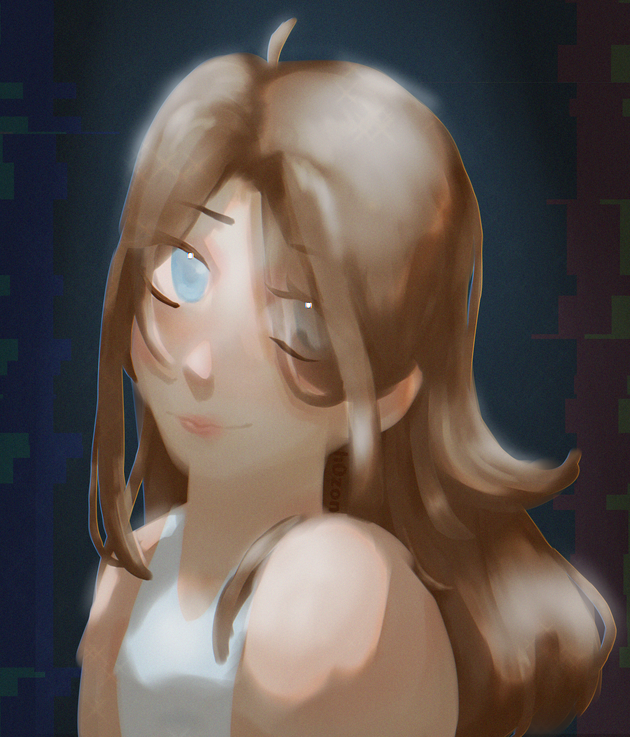 blue eyes - ibisPaint