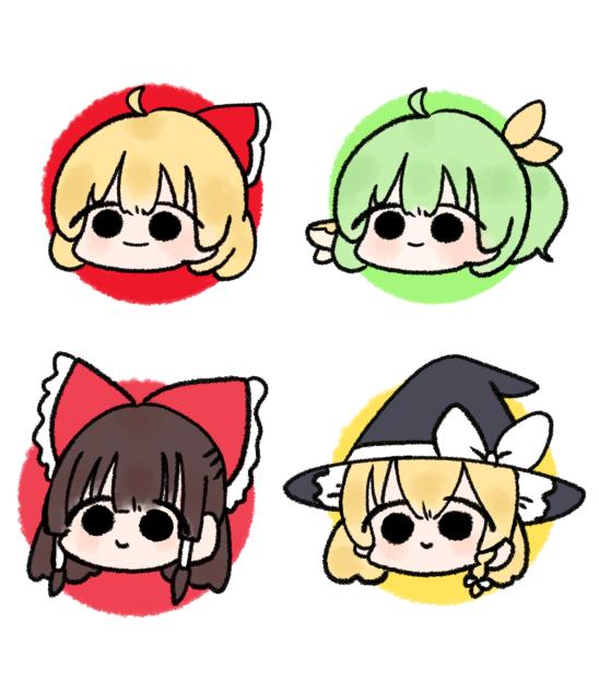 東方フリーアイコン①