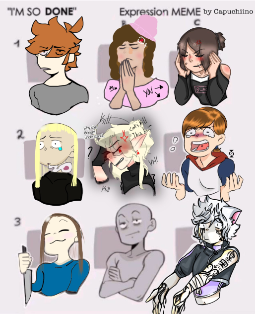 Emotions collab - ibisPaint