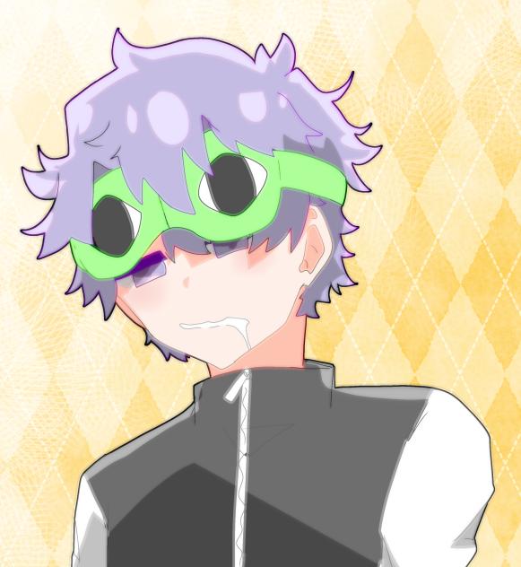 アイマスク常備男の子