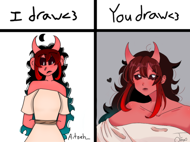 I draw you draw for Aitseh
