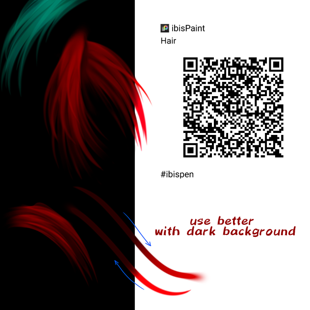 Hair#1-QR brush code