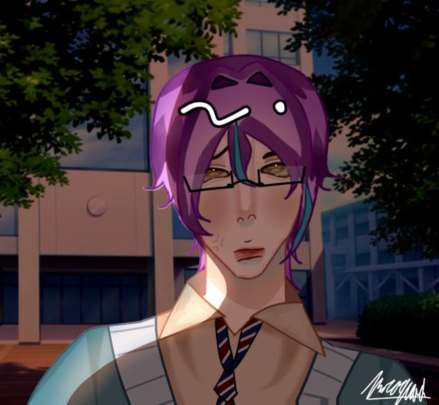 Kamishiro Rui (with glasses 😋)