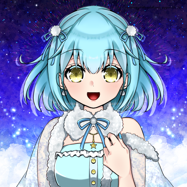 ミス・ノルディック(星川ヤヨイさんの線画お借りしました！)