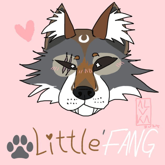 Art for Little Fang on YouTube!