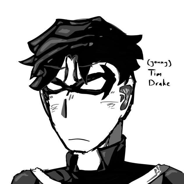 young tim drake sketch!!