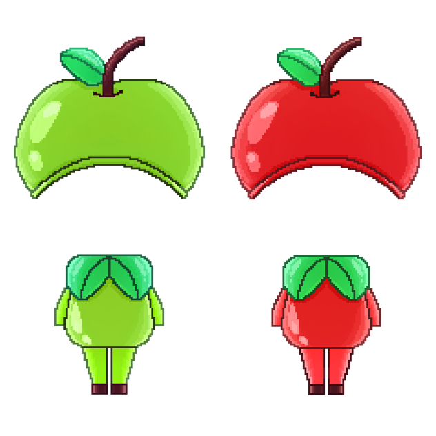 fruit costume (pixel) 01