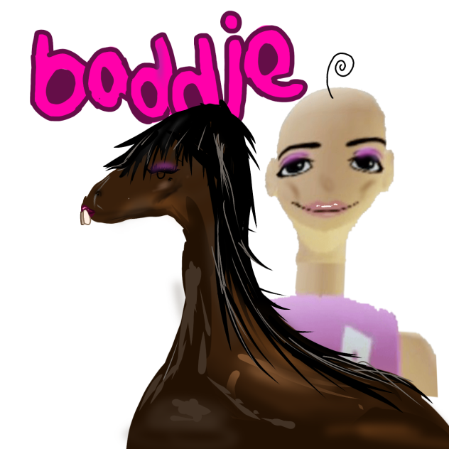 she a baddie she know she a ten - ibisPaint