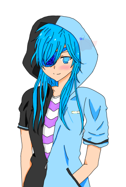 初、描いてみた を塗ってみた