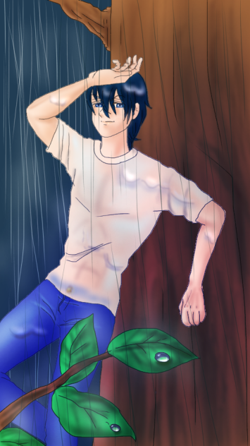 雨宿り