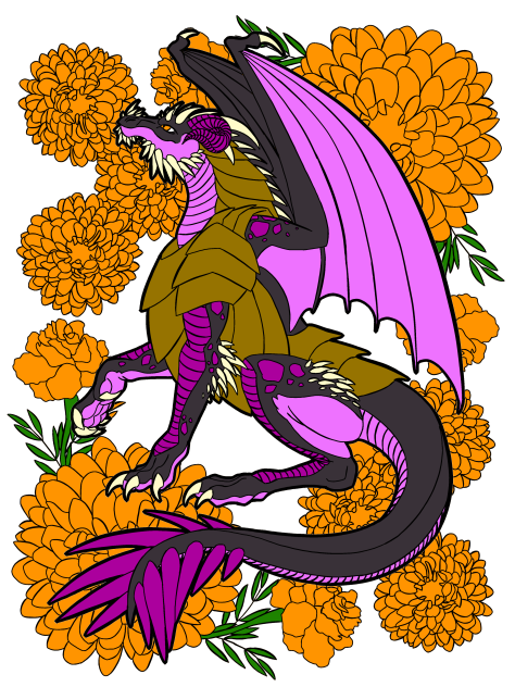 Royal Dragon Colored