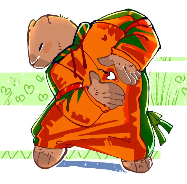🧡💚🤎 Capybara Dance Coach.🤎💚🧡