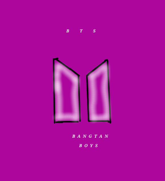 How To Make BTS Logo IbisPaint how-to-make-bts-logo-ibispaint