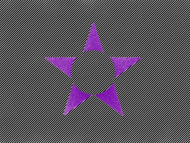 Eye illusion 3D. stare at full pic