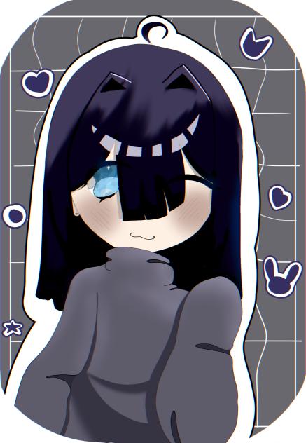 私はかわいいですか？💙🖤