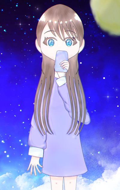 星空の女の子　🌌の👧