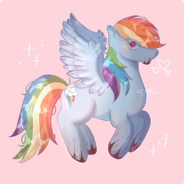 Silly rainbow dash