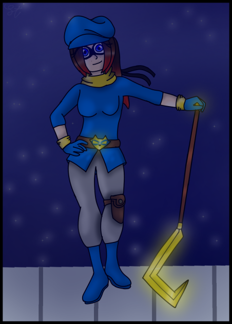 Me dress as sly cooper