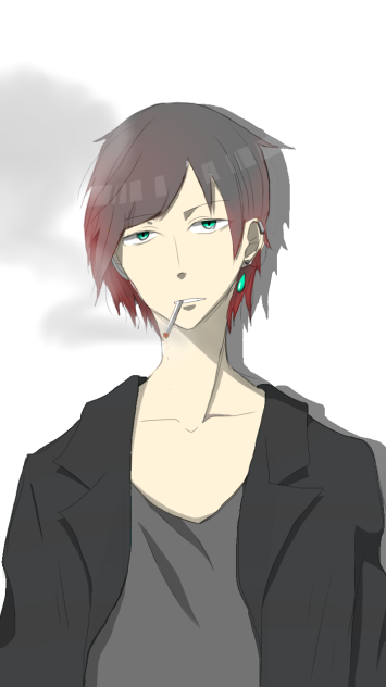 線画@男イラスト