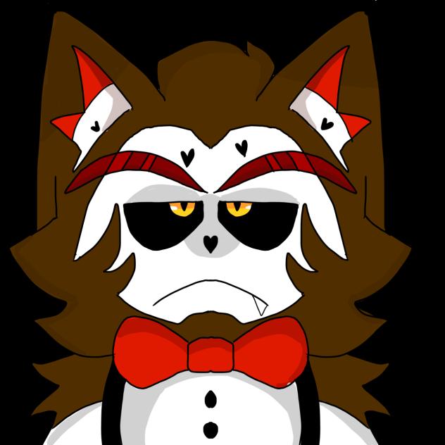 A Lazy cat (Husk Hazbin hotel)