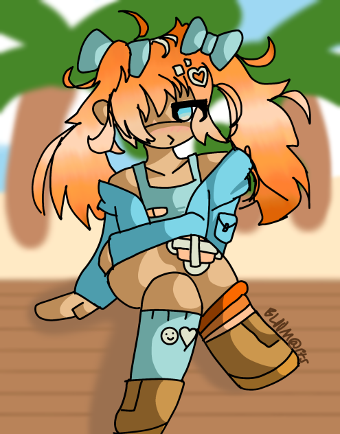 background and shadow practice - ibisPaint