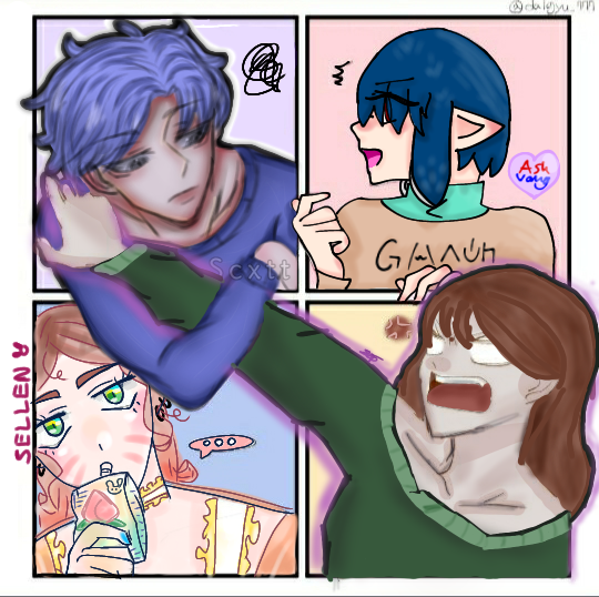 Collab with Scxtt and 2 others