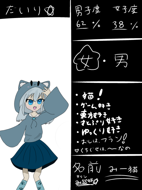 代理の自己紹介！
