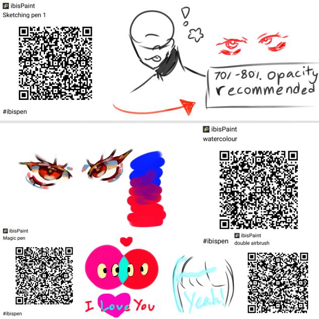 Fun artist brush pack (qr) - ibisPaint