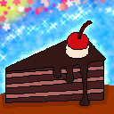 Chocolate Cake Pixel Art