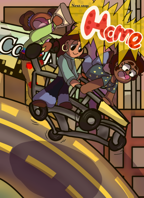 Comic book cover - ibisPaint