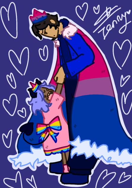 The Bi King and the Pan(demonic)Princess
