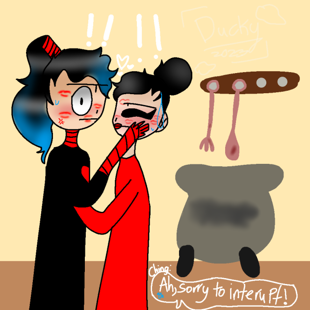 TEEN PUCCA AND GARU‼️