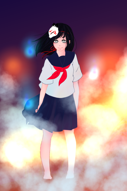 お狐様