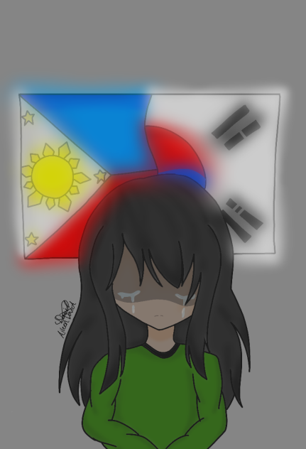 Philippines and Korea FLAG (Speedpaint)