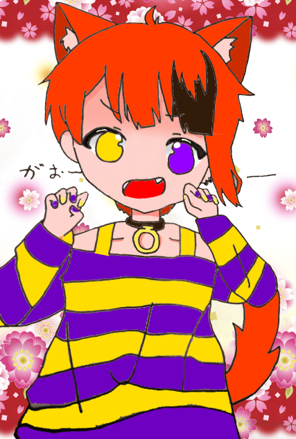 莉犬君(塗り絵)