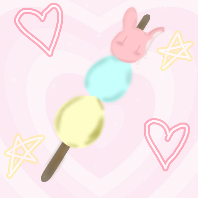 Kawaii food - ibisPaint