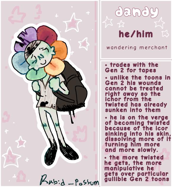 dandys world escape au,,,
