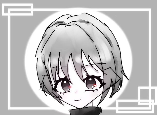 白黒ベース